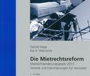 Die Mietrechtsreform 2013 1. Edition von Verlag Haus und Grund Deutschland, Frontalansicht