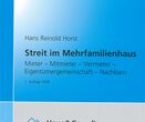 Streit im Mehrfamilienhaus 1. Auflage 2009 von RA Dr. Hans Reinold Horst, Frontalansicht