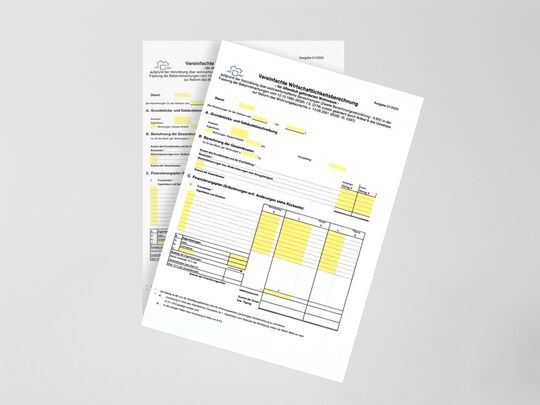 Excel-Tabelle für vereinfachte Wirtschaftlichkeitsberechnung im öffentlich geförderten Wohnraum als Download.