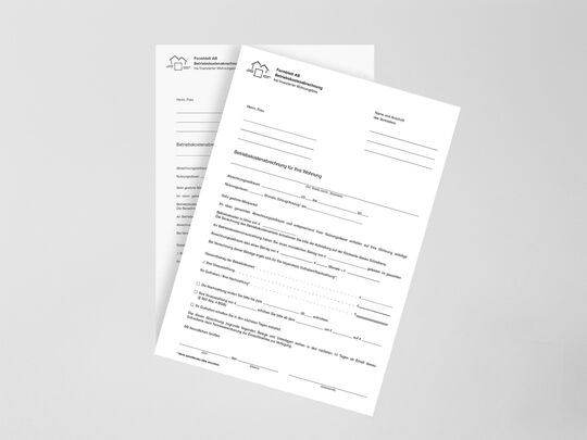 Formblatt AB für die Nebenkostenabrechnung zum Downloaden.