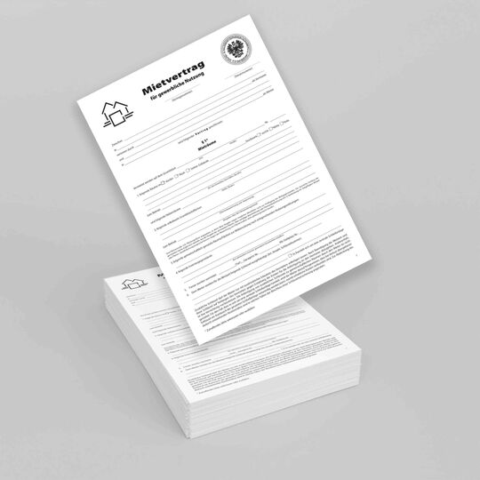 Mietvertrag für gewerbliche Nutzung PDF (Downloadprodukt)